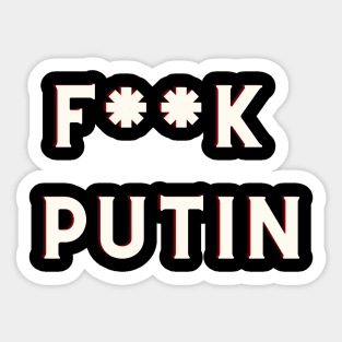 Putin F**k Sticker